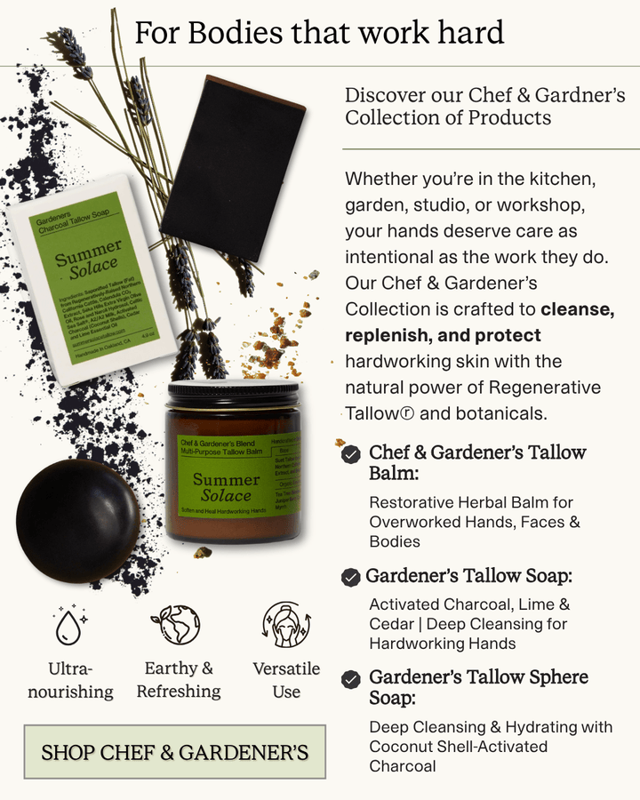 Chef &amp; Gardener’s Healing Tallow Balm