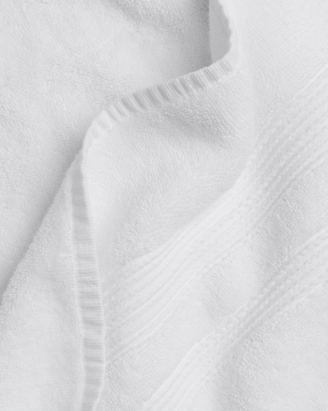 Classic Turkish Cotton Towels White