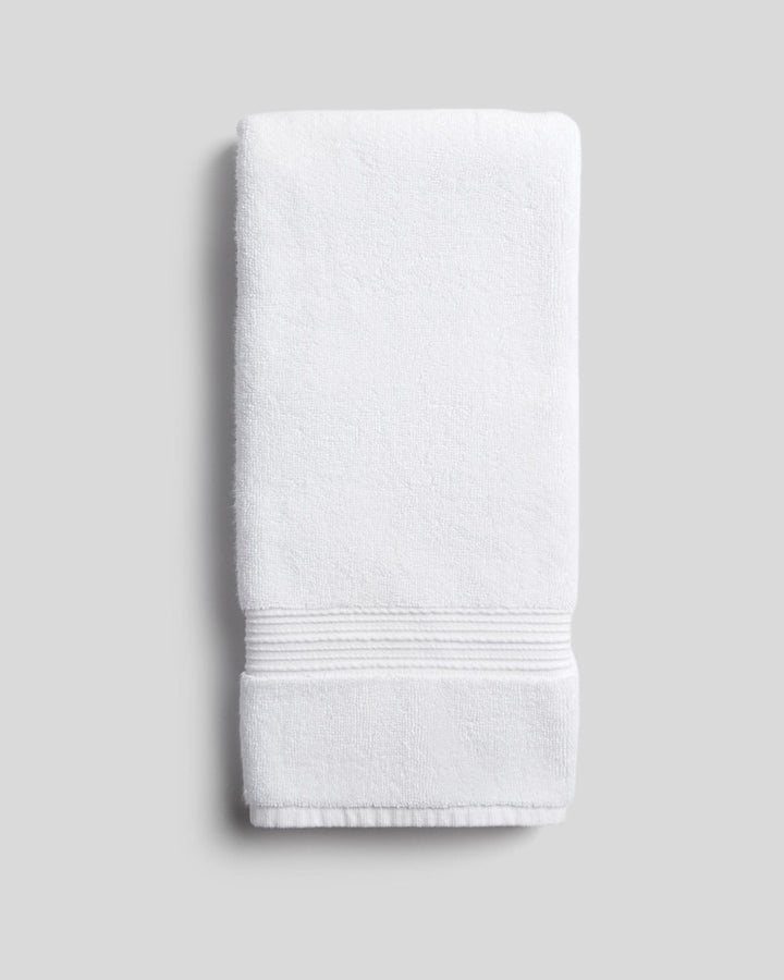 Classic Turkish Cotton Towels White