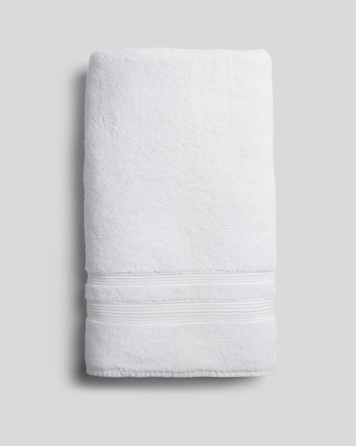 Classic Turkish Cotton Towels White