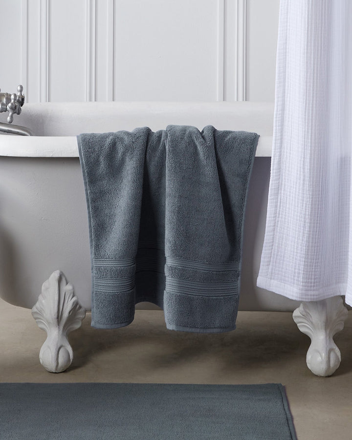 Classic Turkish Cotton Tub Mat Dusk