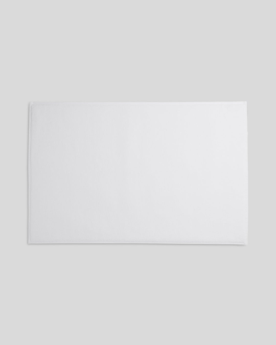 Classic Turkish Cotton Tub Mat White