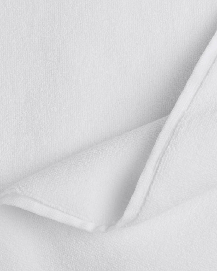 Classic Turkish Cotton Tub Mat White