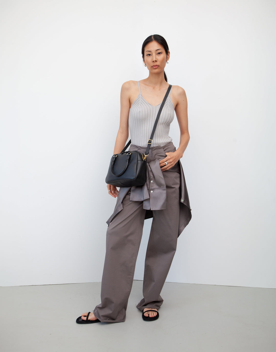 La Corsa Leather Bowling Bag