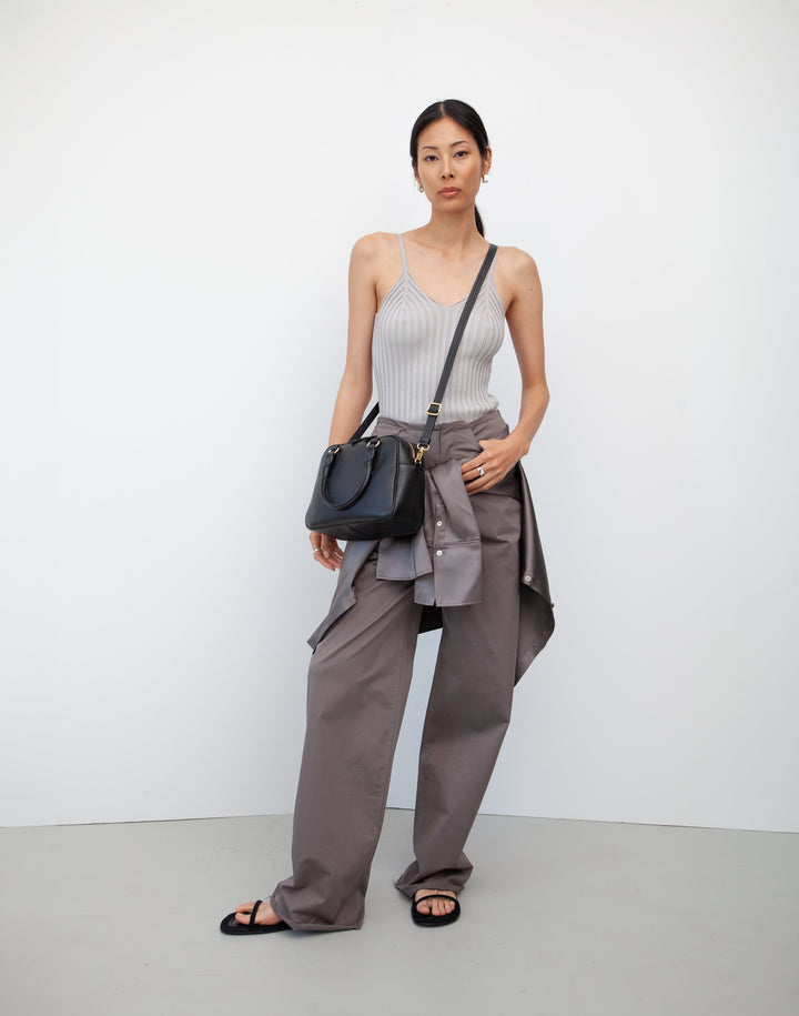 La Corsa Leather Bowling Bag
