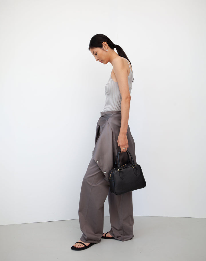 La Corsa Leather Bowling Bag