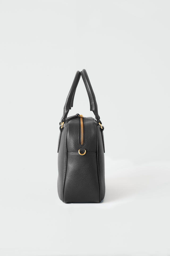 La Corsa Leather Bowling Bag
