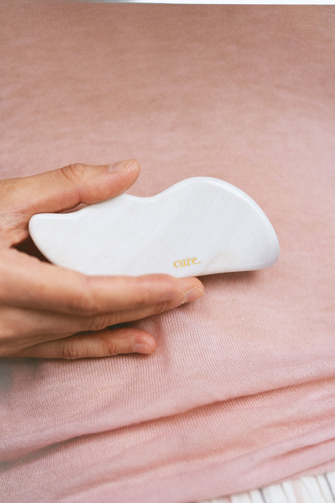 Natural Agate Cloud Gua Sha for Face and Body Massage
