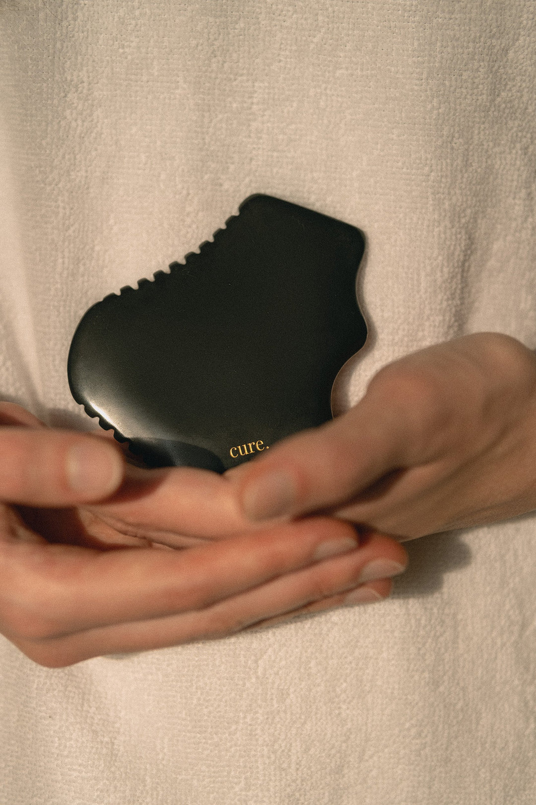 Natural Bian Stone Gua Sha for Body &amp; Face Massage