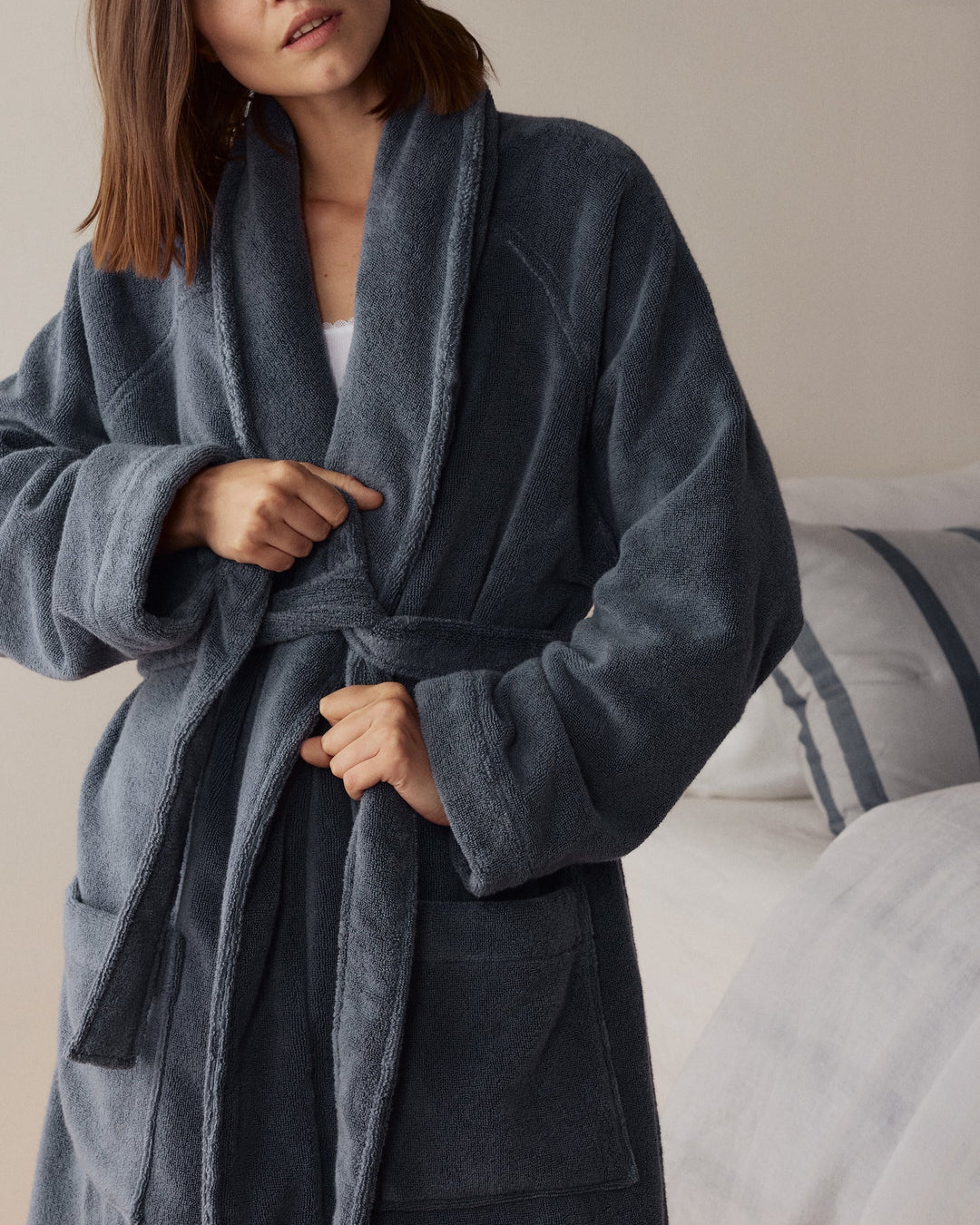 Classic Plush Robe Dusk