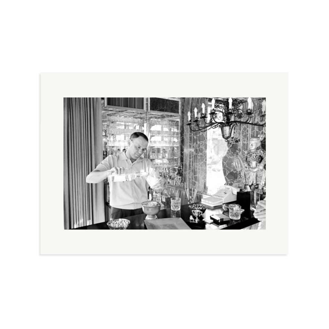 Frank Pouring a Drink