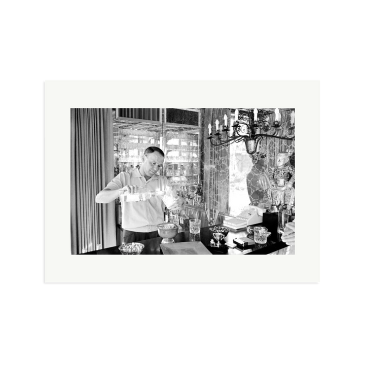 Frank Pouring a Drink