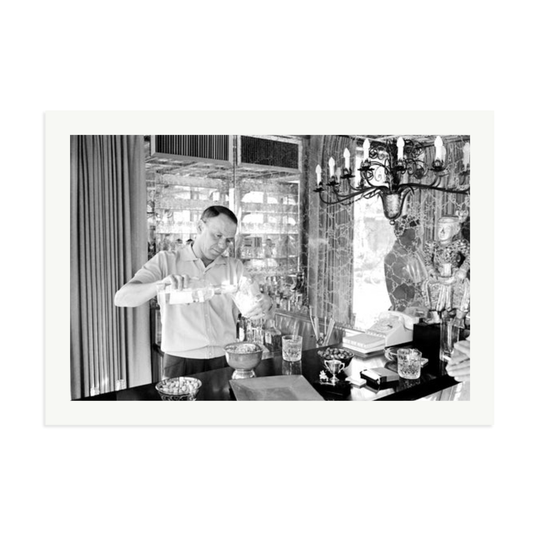 Frank Pouring a Drink