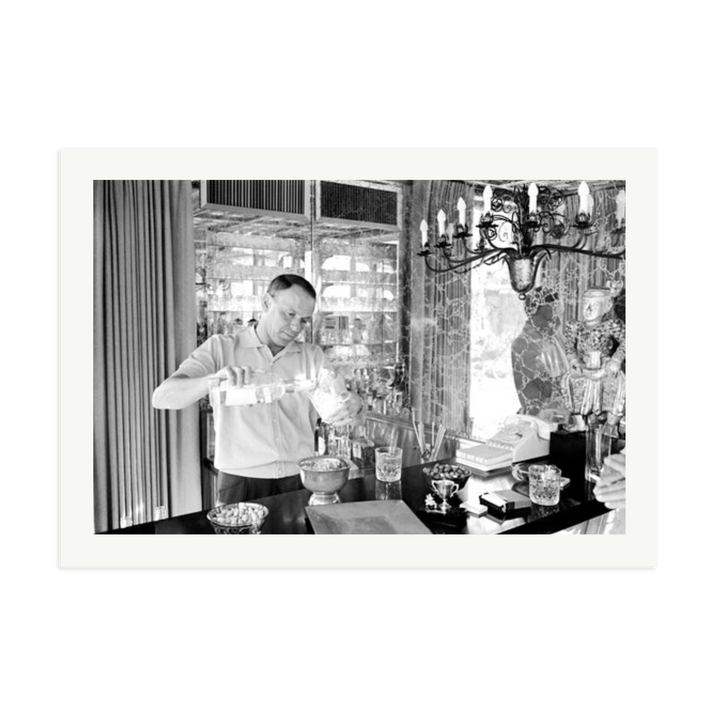 Frank Pouring a Drink