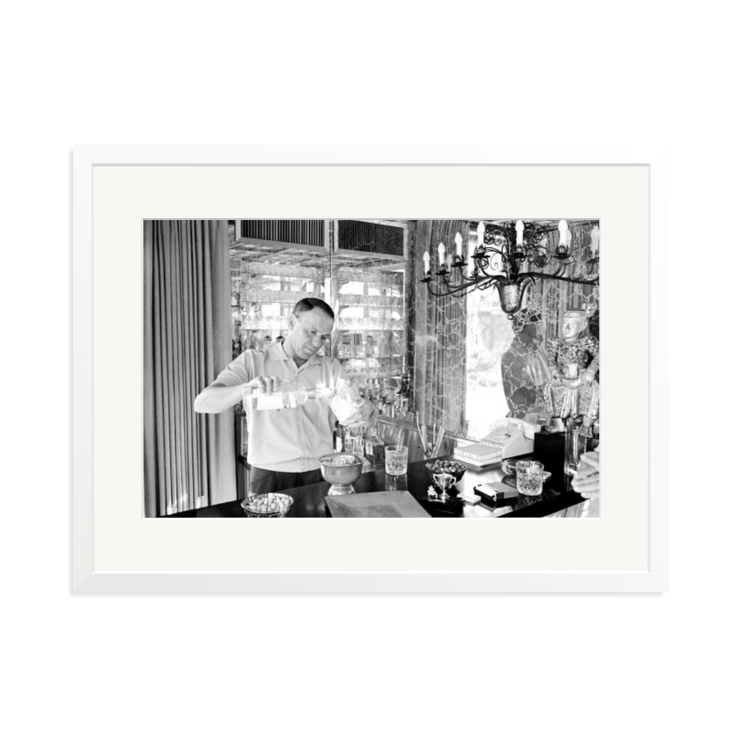 Frank Pouring a Drink