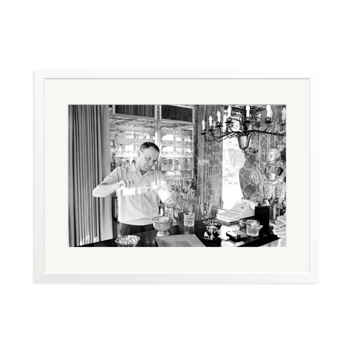 Frank Pouring a Drink