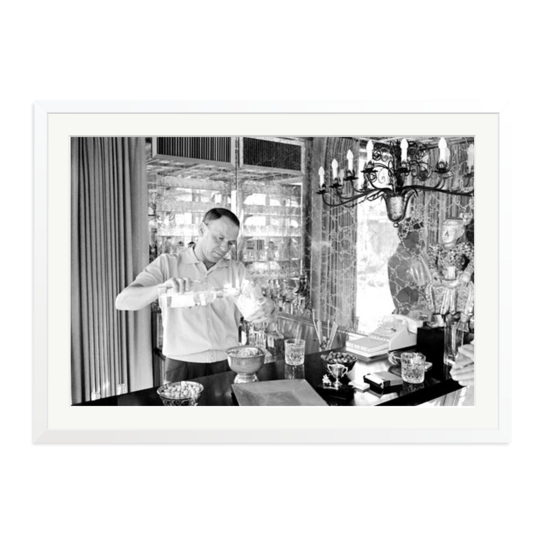 Frank Pouring a Drink