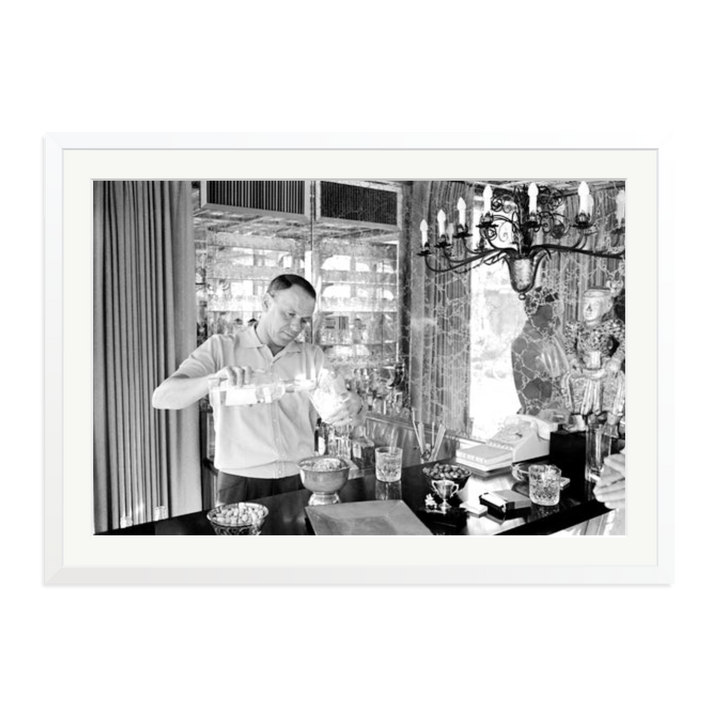 Frank Pouring a Drink
