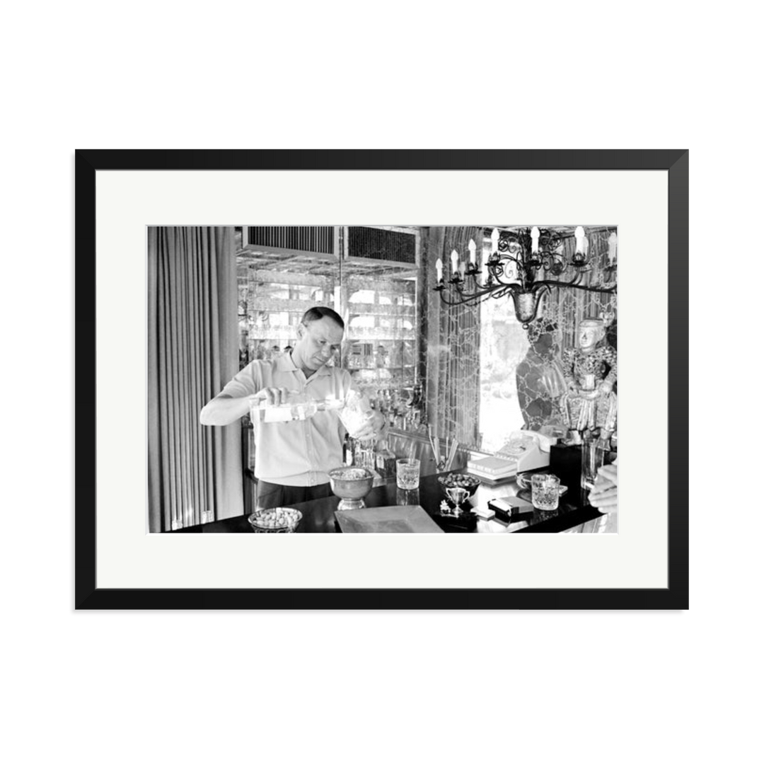 Frank Pouring a Drink