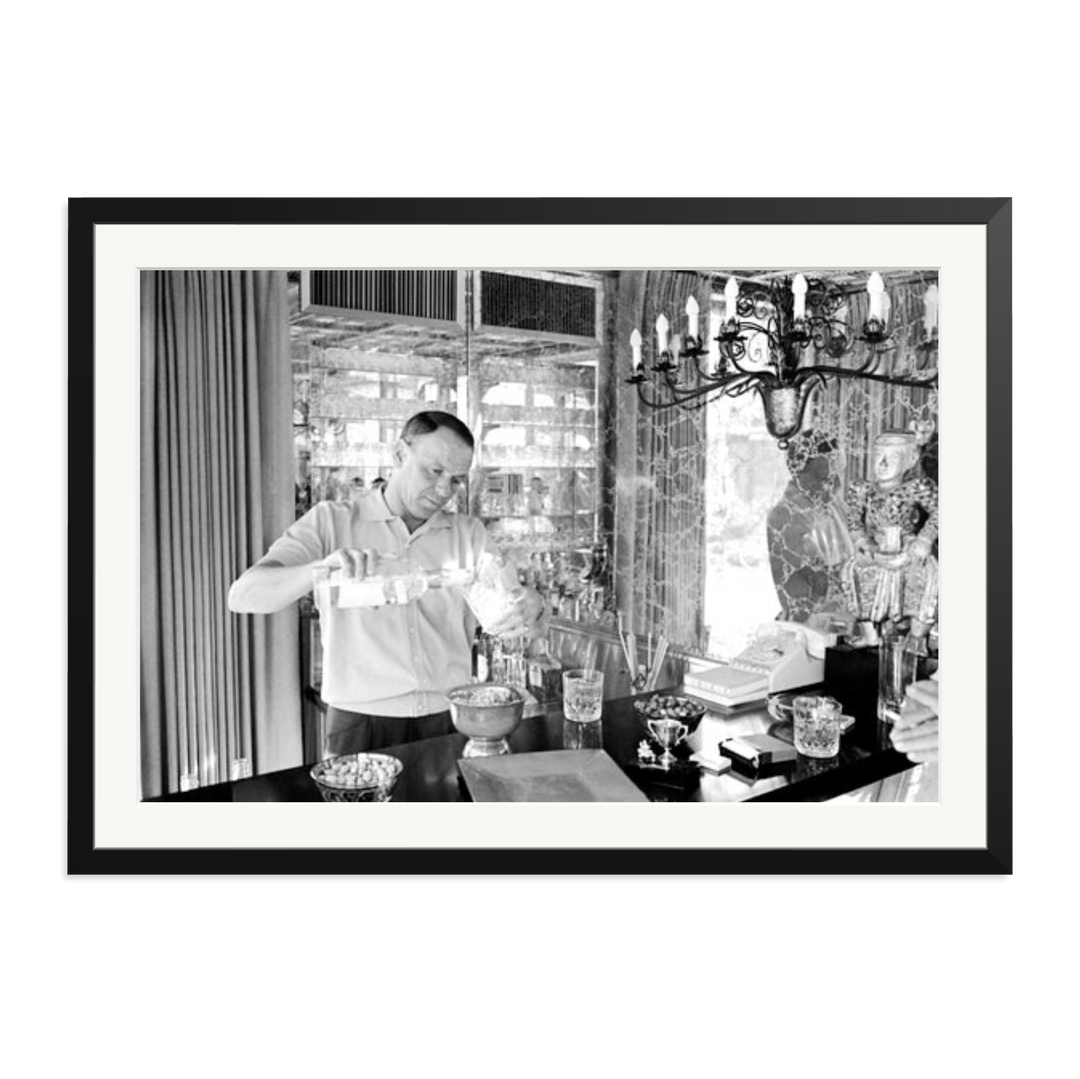 Frank Pouring a Drink
