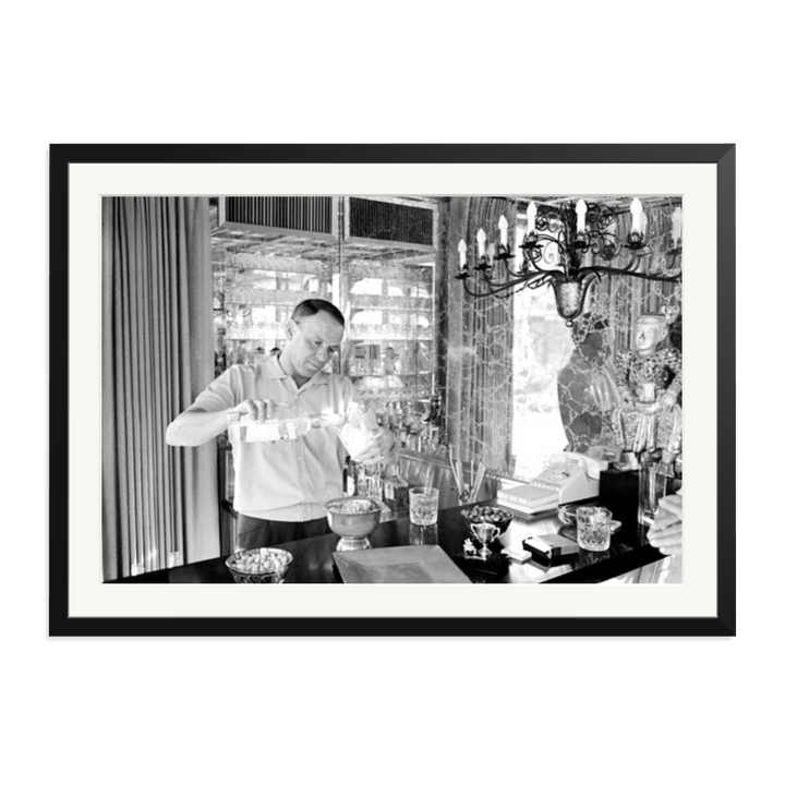 Frank Pouring a Drink