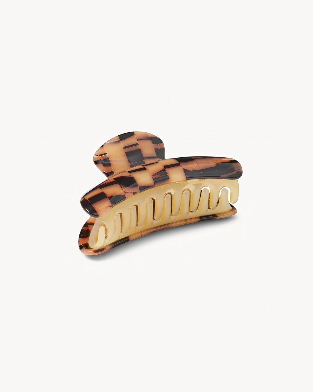 Grande Heirloom Claw Blonde Checker