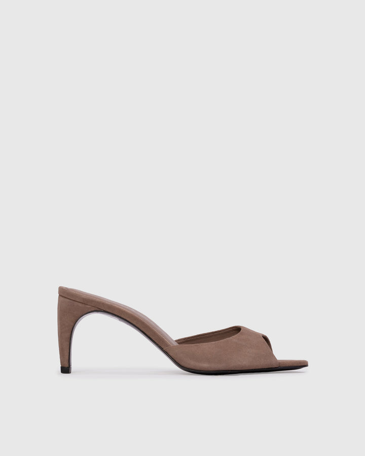 Jazz 70 Suede Mule Taupe