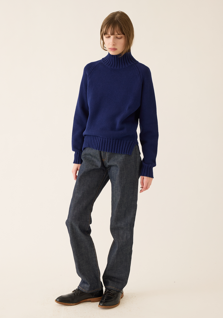 Kaitlyn Cotton Cashmere Sweater