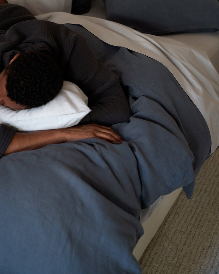 Linen Duvet Cover Dusk