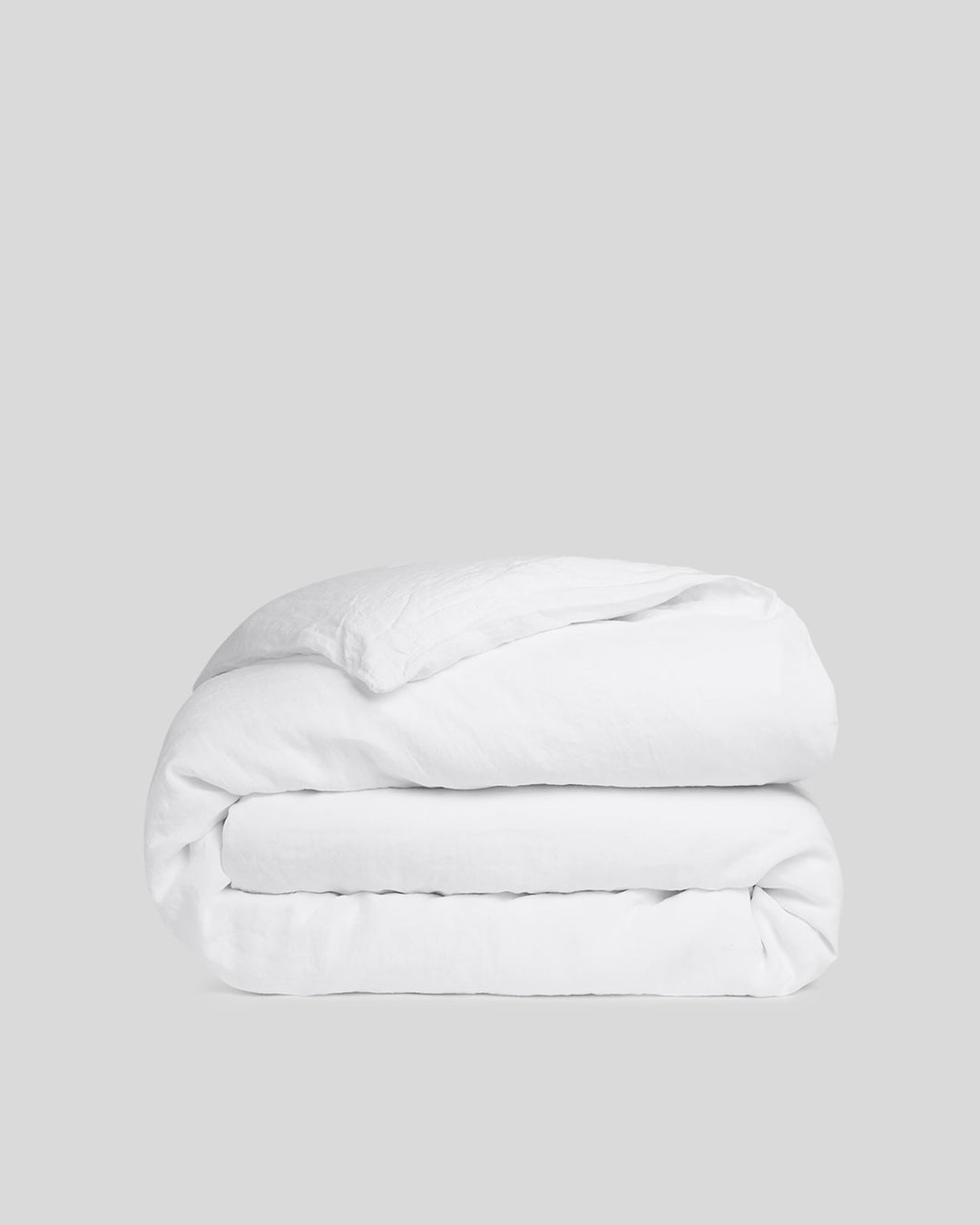 Linen Duvet Cover White