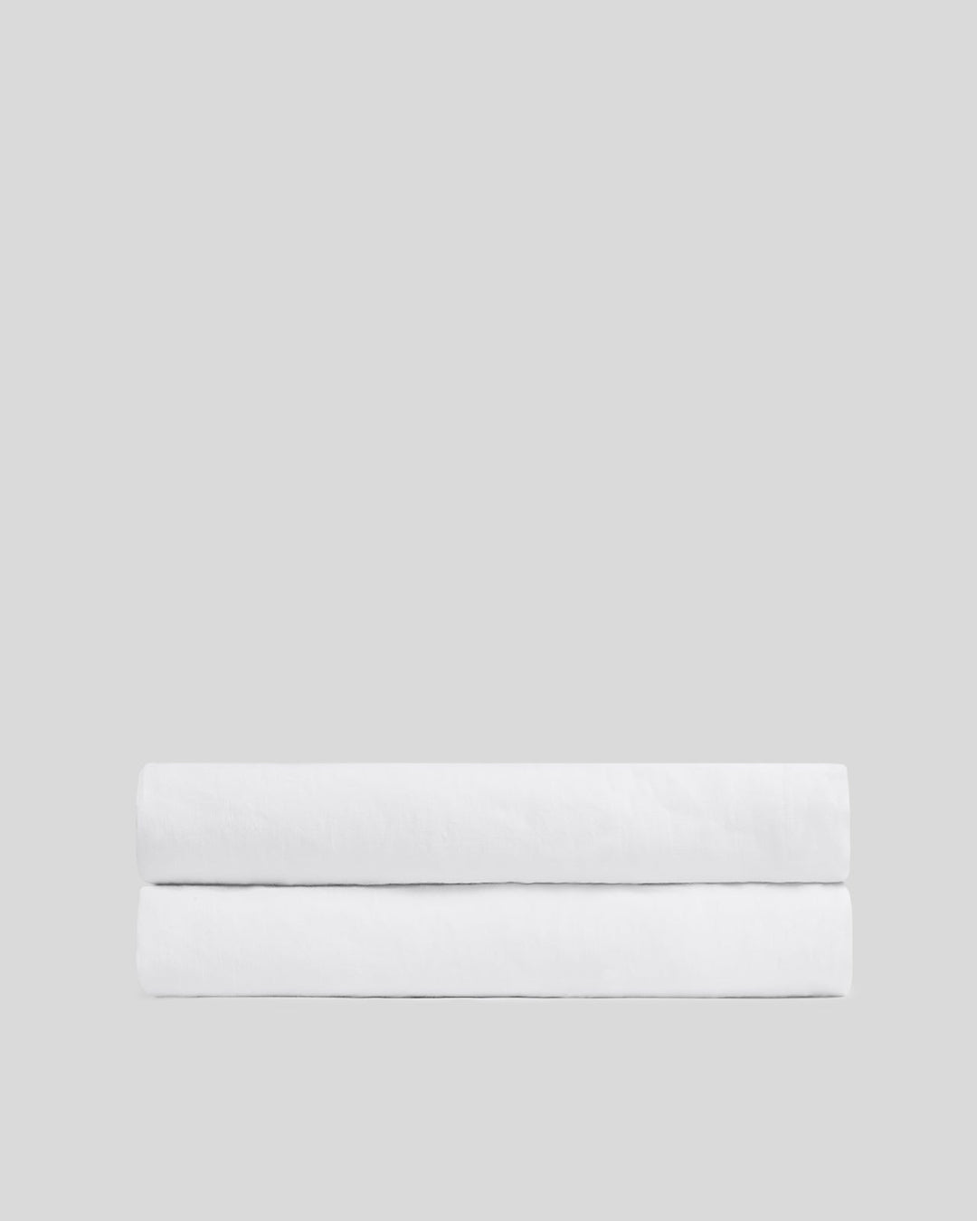 Linen Fitted Sheet White