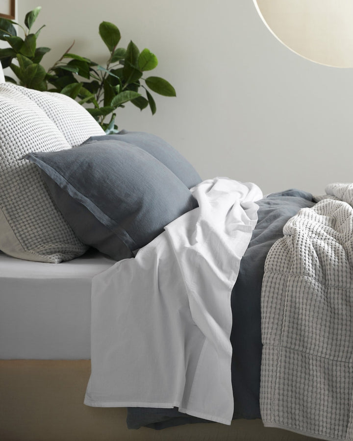 Linen Sham Set Dusk