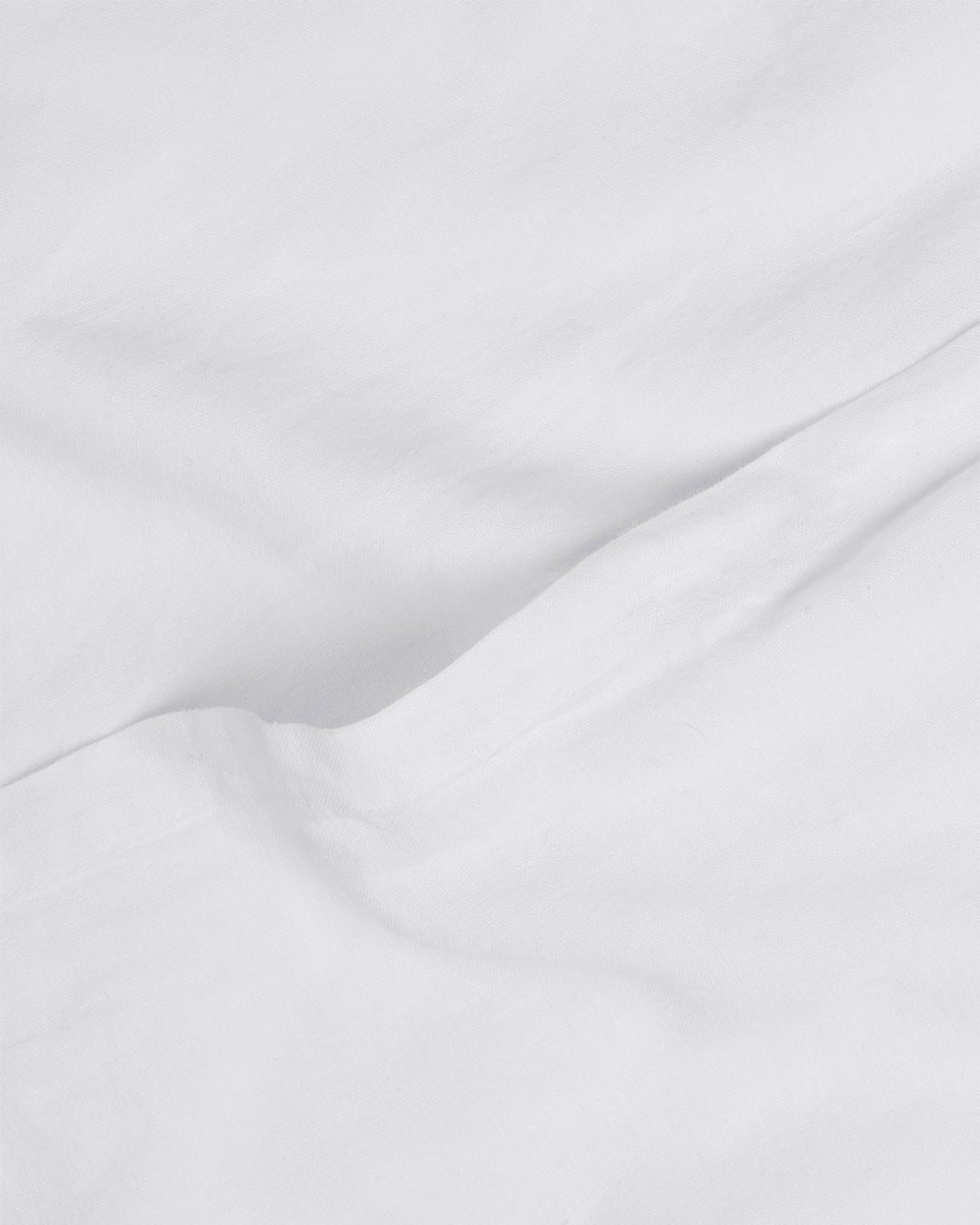Linen Sham Set White