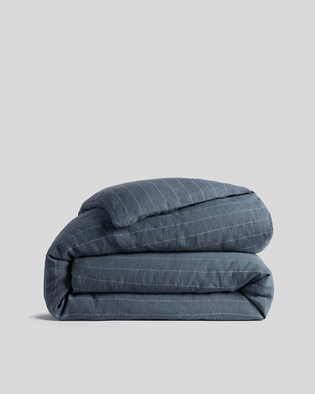 Linen Duvet Cover Dusk Stripe