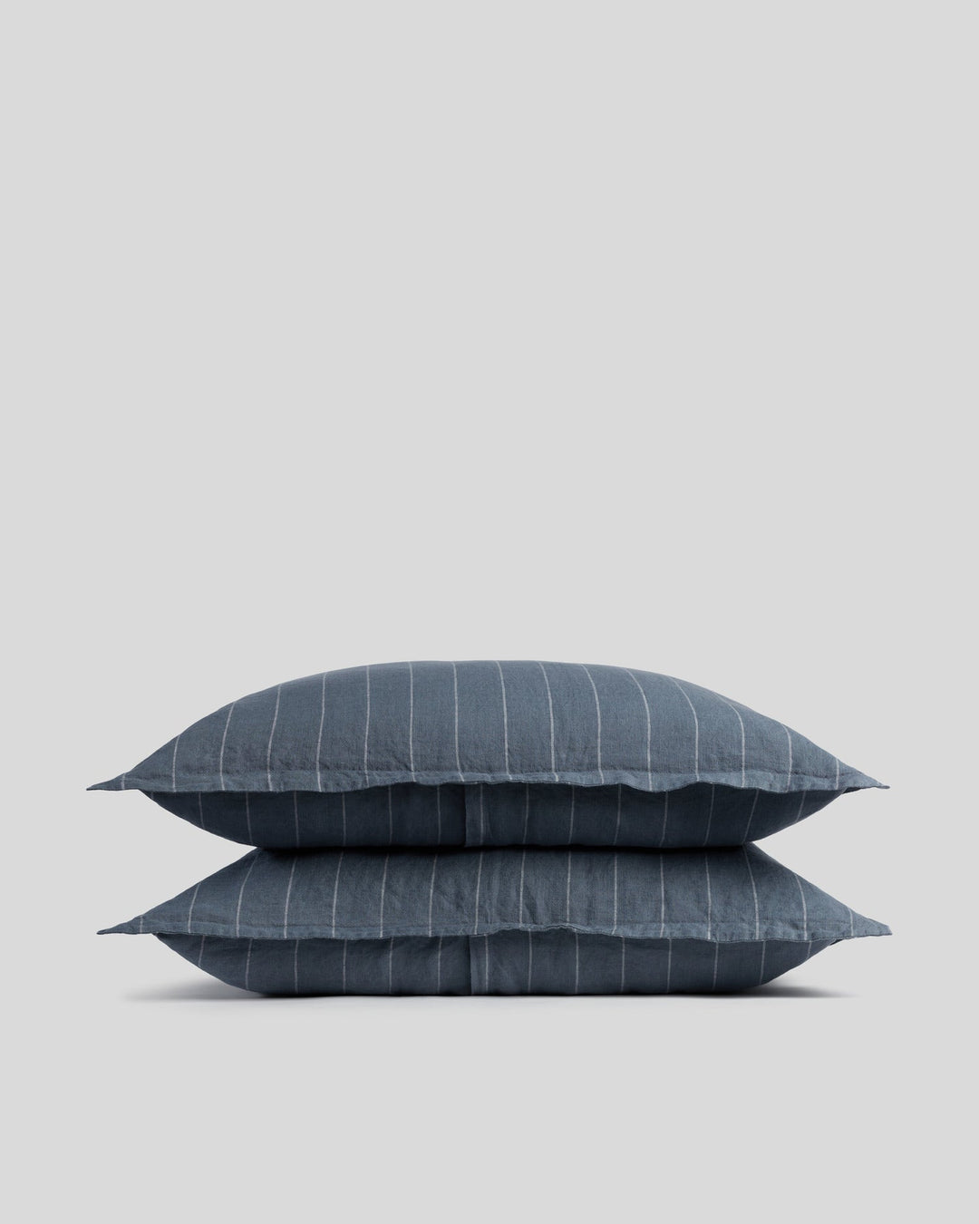 Linen Sham Set Dusk Stripe