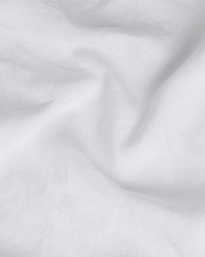 Linen Top Sheet White
