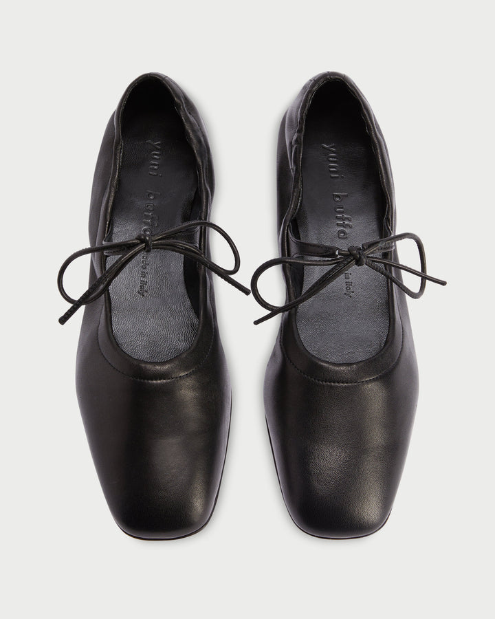Lola Mary Jane Flat Black