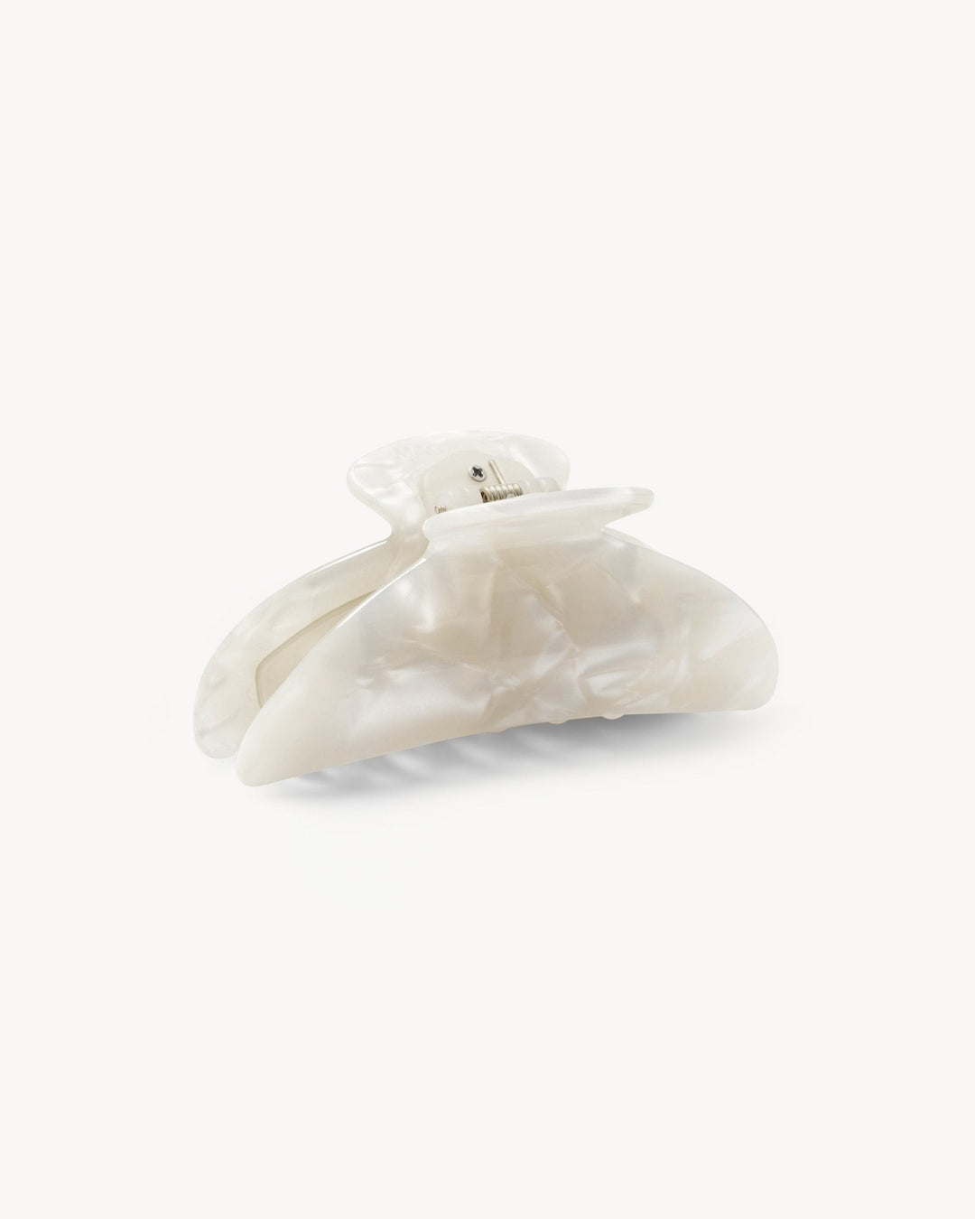 Midi Heirloom Claw White Shell
