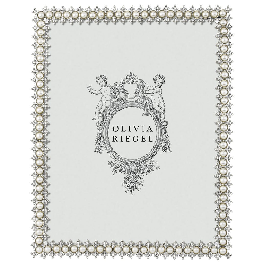 Crystal &amp; Pearl Picture Frame