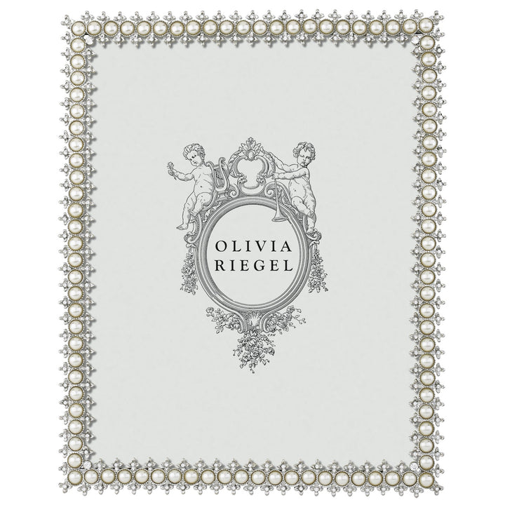 Crystal &amp; Pearl Picture Frame