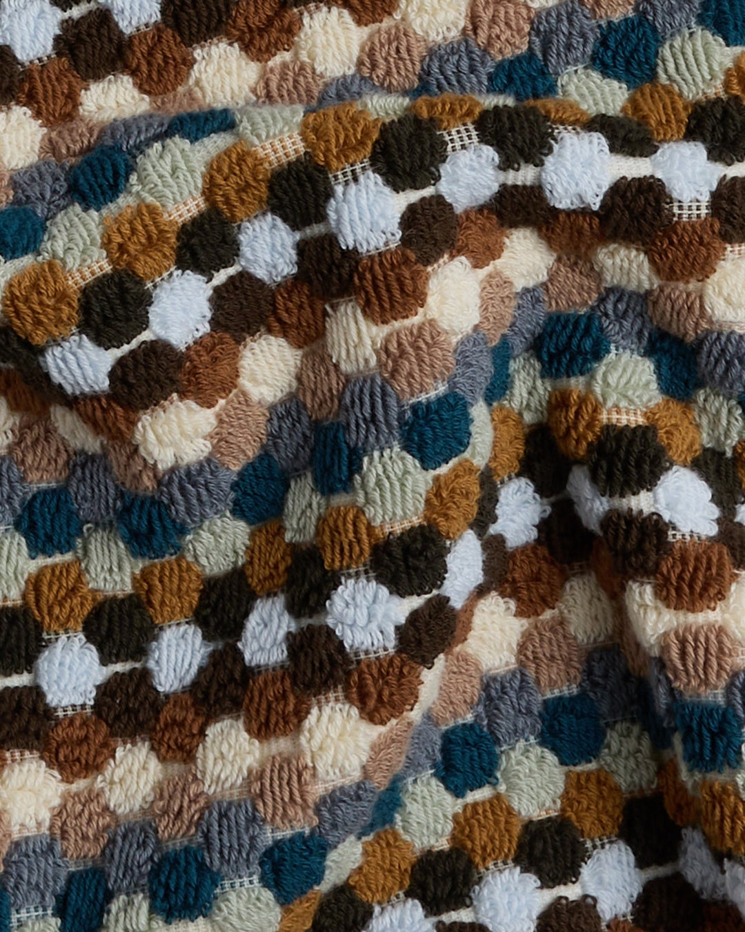 Organic Cotton Mosaic Towels Multi