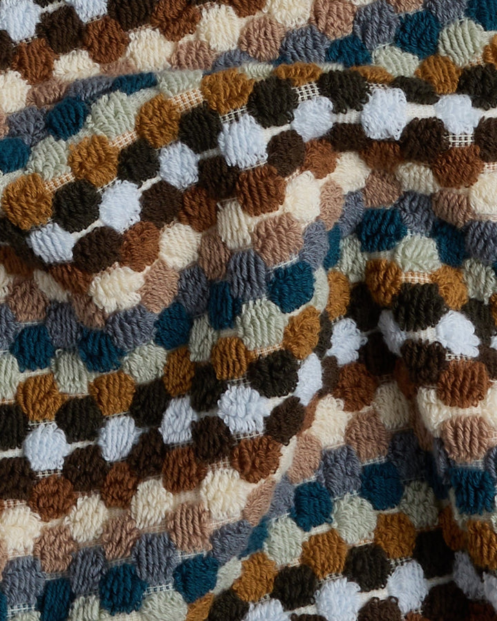 Organic Cotton Mosaic Towels Multi