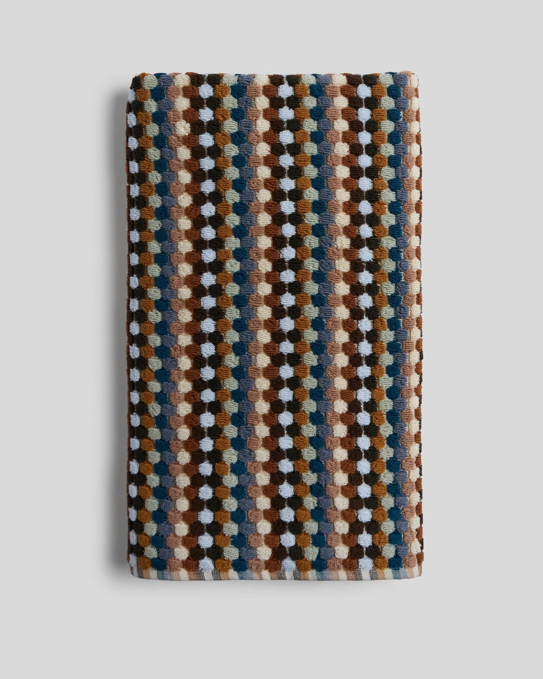Organic Cotton Mosaic Towels Multi