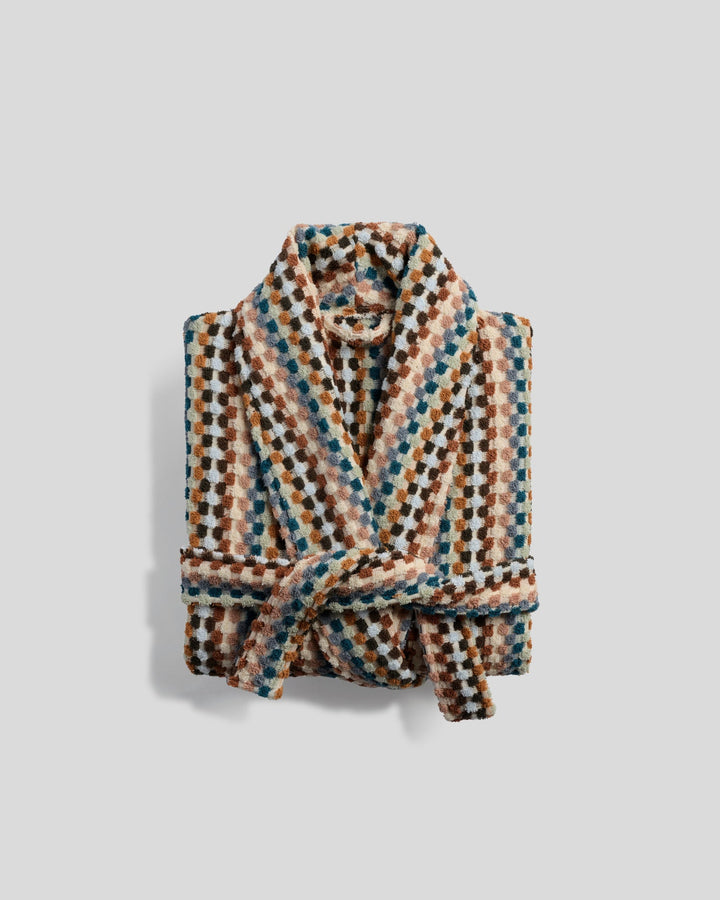 Organic Mosaic Robe Multi