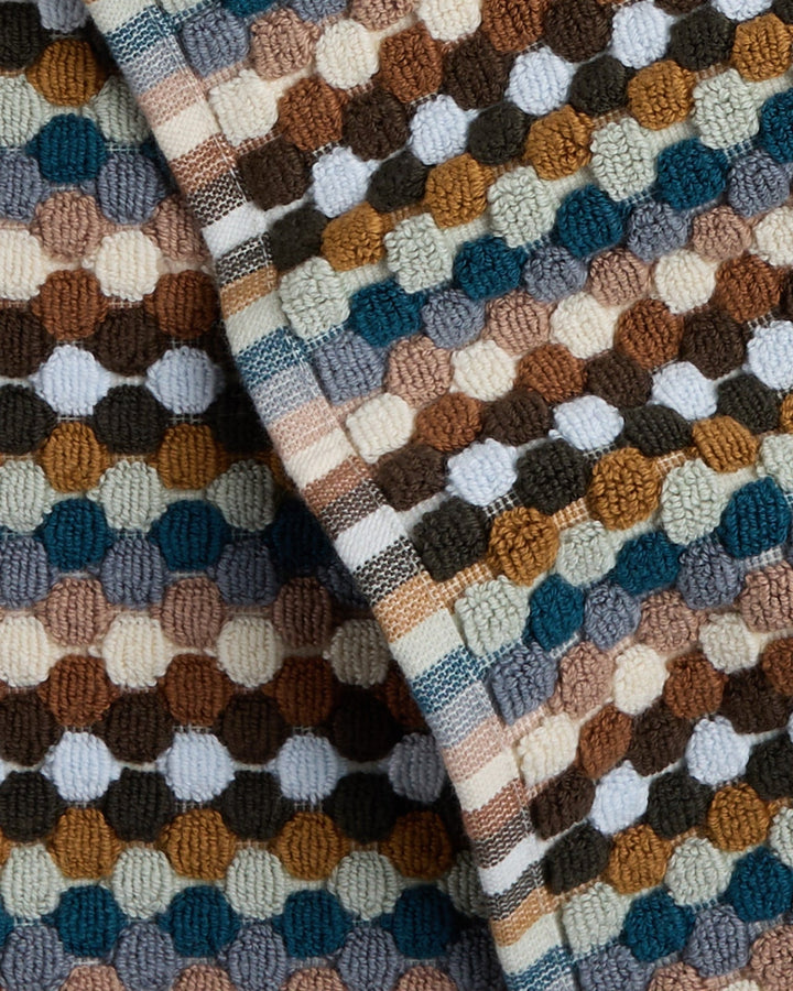 Organic Mosaic Tub Mat Multi