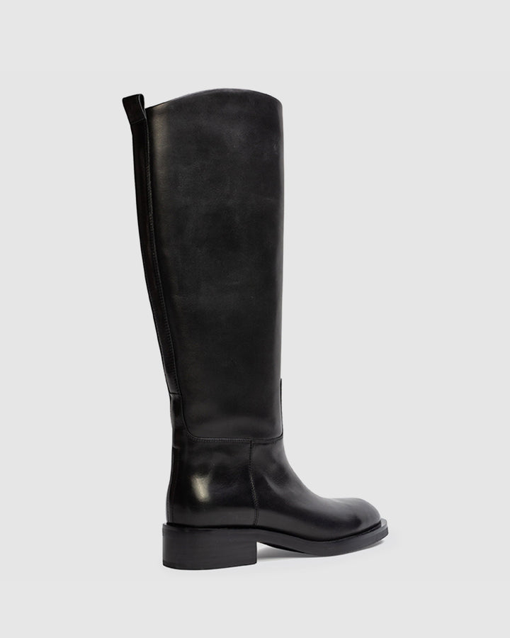 Pace 40MM Leather Boot Black