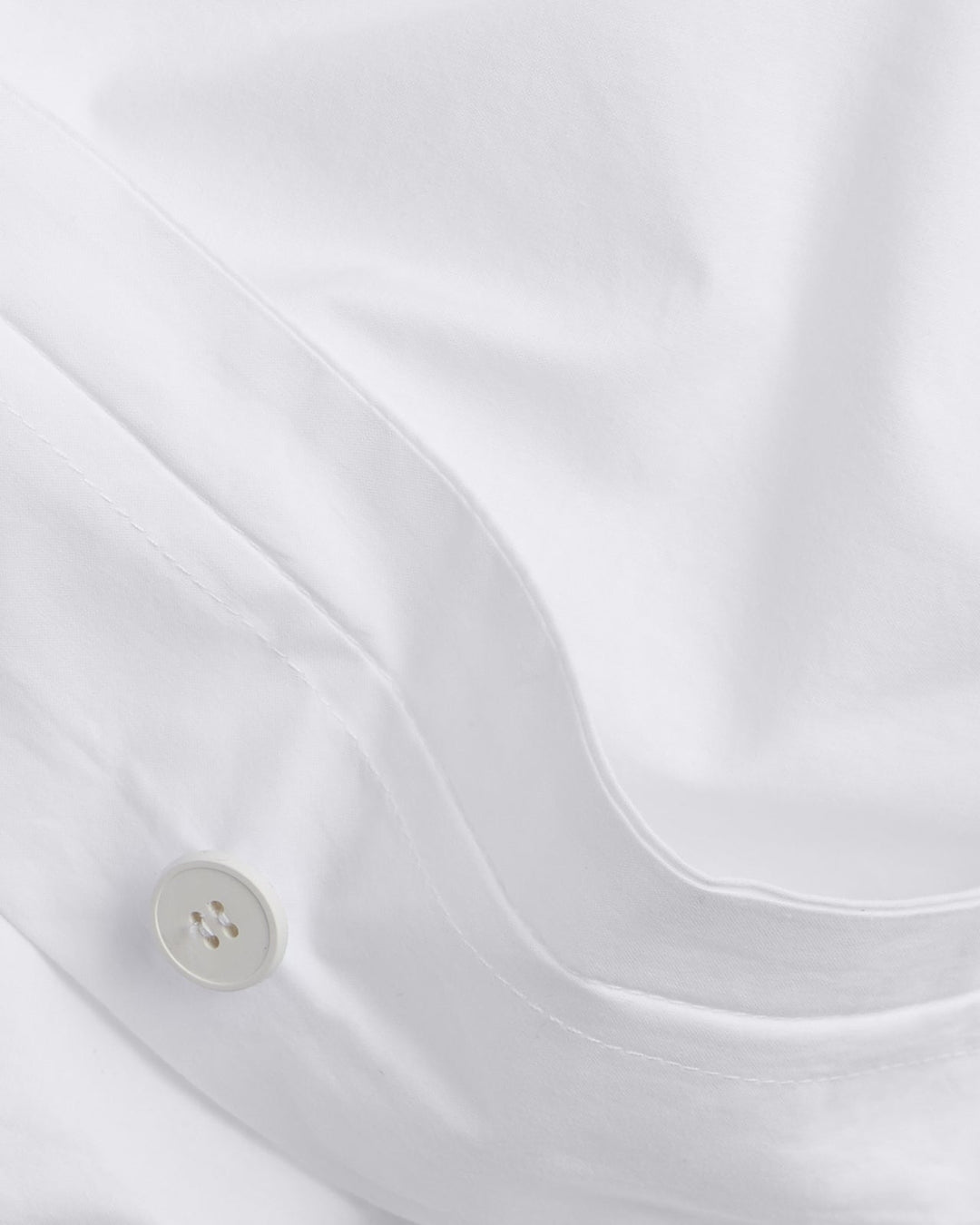 Percale Duvet Cover White