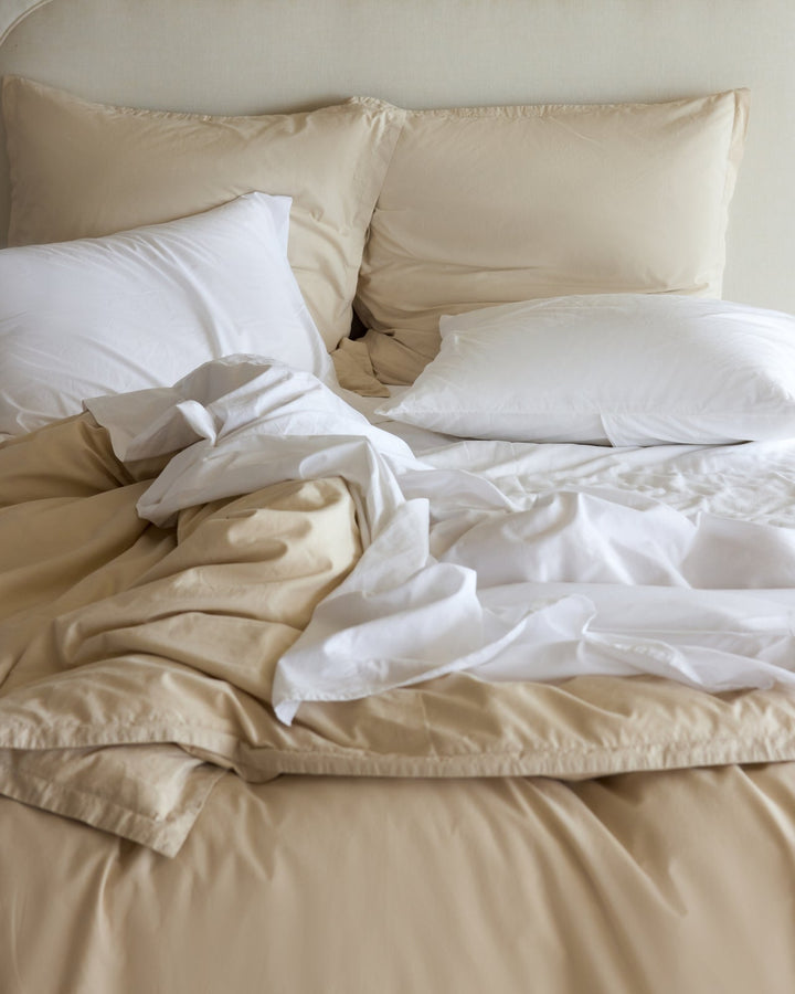 Percale Pillowcase Set White