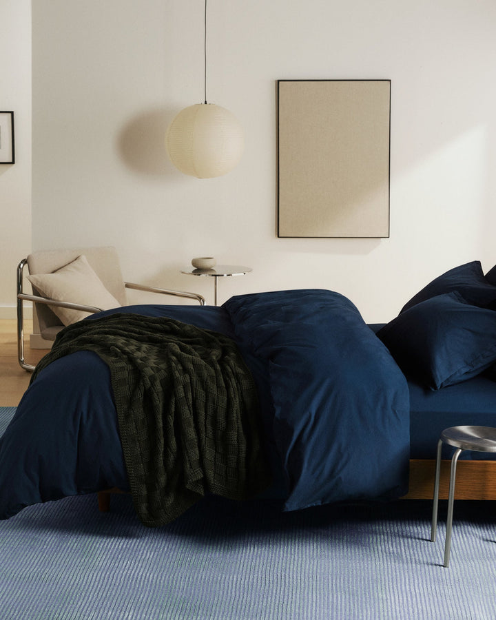 Basketweave Throw Evergreen