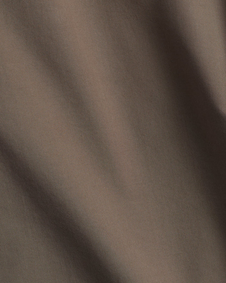 Percale Top Sheet Warm Grey